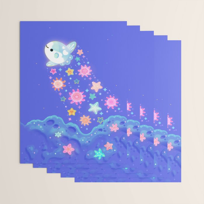 Sun and star Wrapping Paper Gallery Image 3