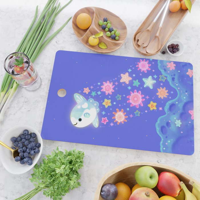 Sun and star Cutting Board Gallery Image 2