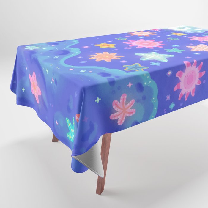 Sun and star Tablecloth Gallery Image 1