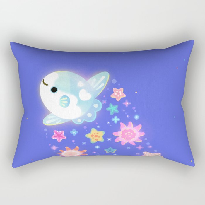Sun and star Rectangular Pillow Gallery Image 1