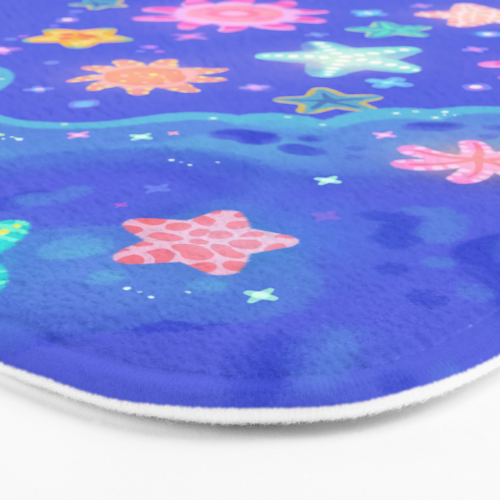 Sun and star Bath Mat Gallery Image 3