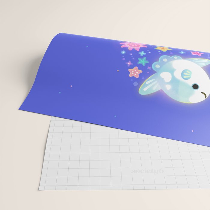 Sun and star Wrapping Paper Gallery Image 2