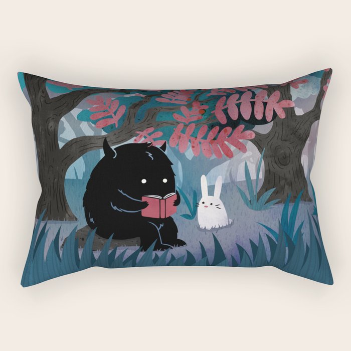 Another Quiet Spot Rectangular Pillow Gallery Image 2