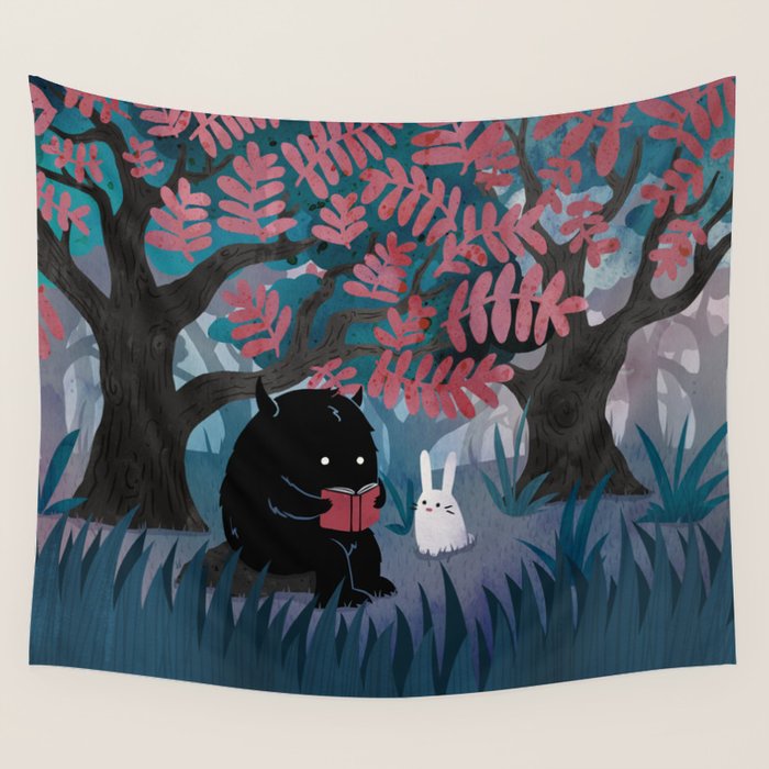 Another Quiet Spot Wall Tapestry Gallery Image 4