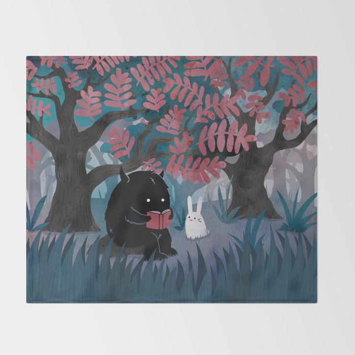 Another Quiet Spot Throw Blanket Gallery Image 2