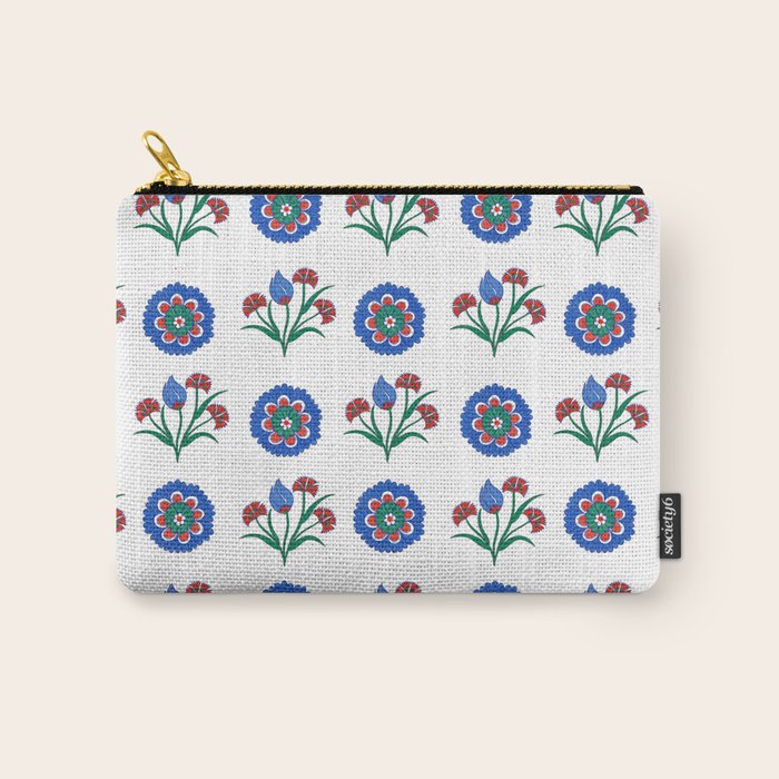 Iznik Motif  Carry All Pouch Gallery Image 1