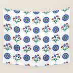 Iznik Motif  Wall Tapestry Gallery Image 4
