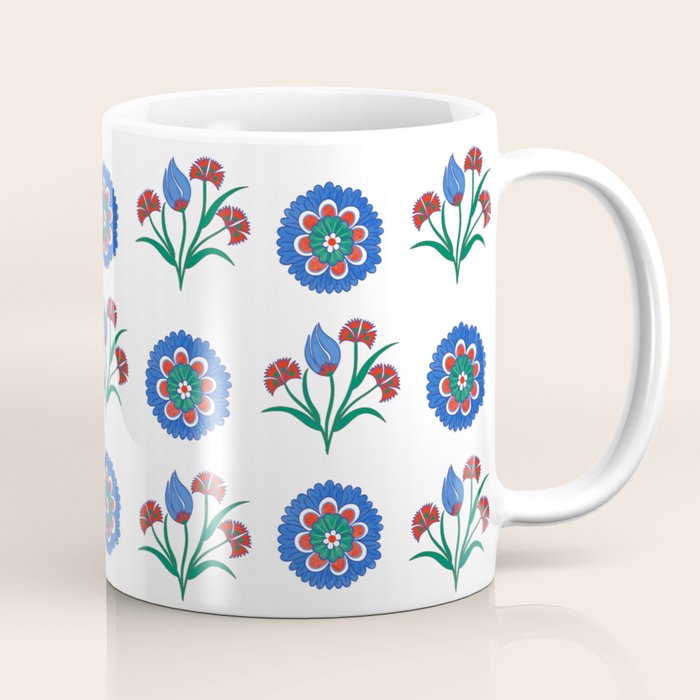 Iznik Motif  Coffee Mug Gallery Image 1