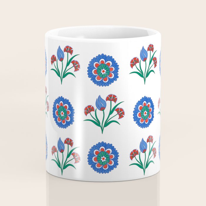 Iznik Motif  Coffee Mug Gallery Image 4