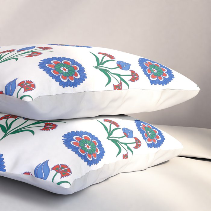 Iznik Motif  Pillow Sham Gallery Image 3