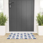 Iznik Motif  Welcome Mat Gallery Image 3