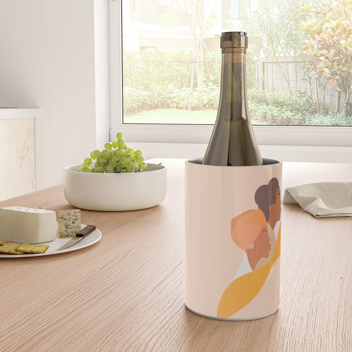 Girl Power - Strong womenâs Portrait 1. Neutral Wine Chiller Gallery Image 4