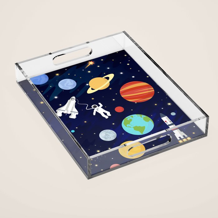 In space Acrylic Tray Gallery Image 1