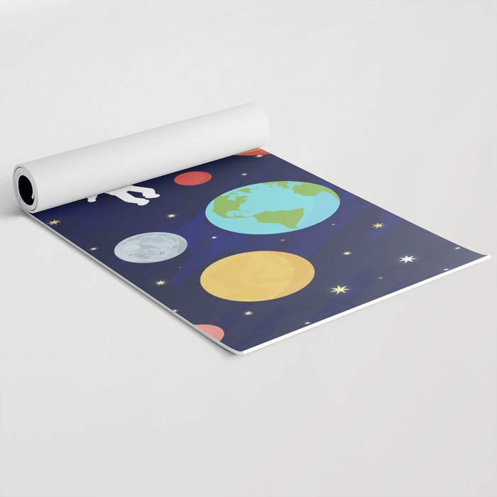 In space Yoga Mat Gallery Image 2