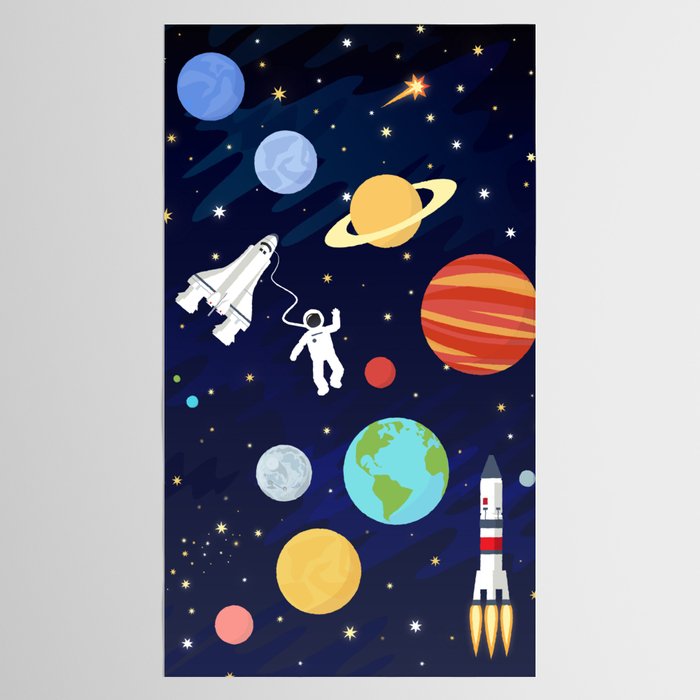 In space Tablecloth Gallery Image 2
