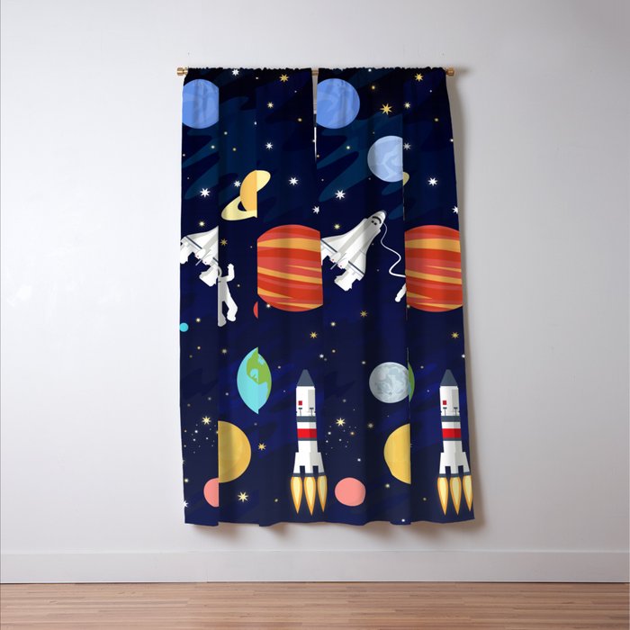 In space Window Curtain Gallery Image 3