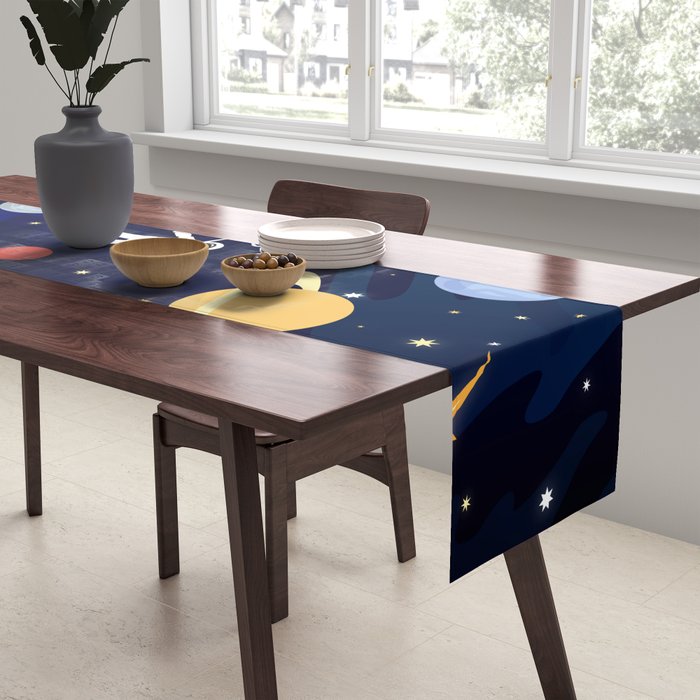 In space Table Runner Gallery Image 2