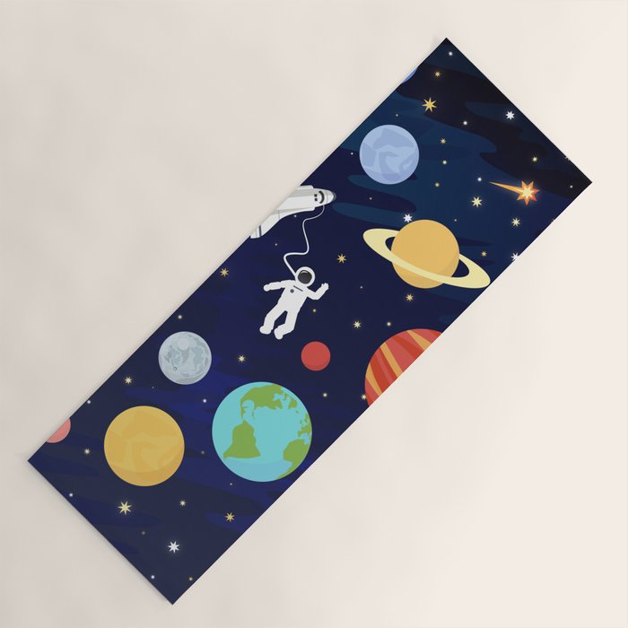 In space Yoga Mat Gallery Image 1