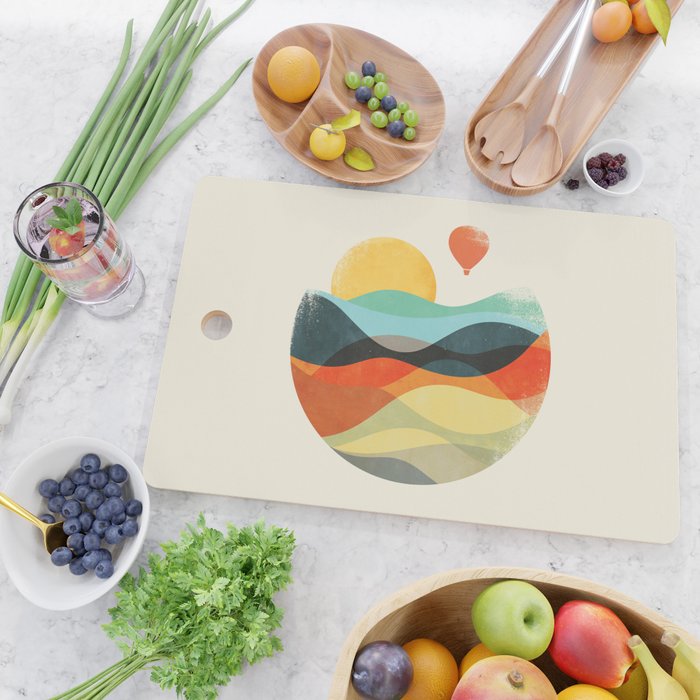 Let the world be your guide Cutting Board Gallery Image 2