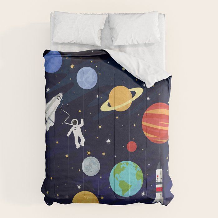 In space Comforter Gallery Image 6