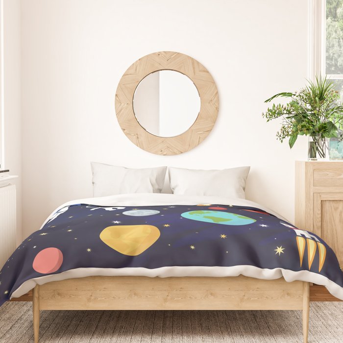 In space Duvet Cover Gallery Image 3