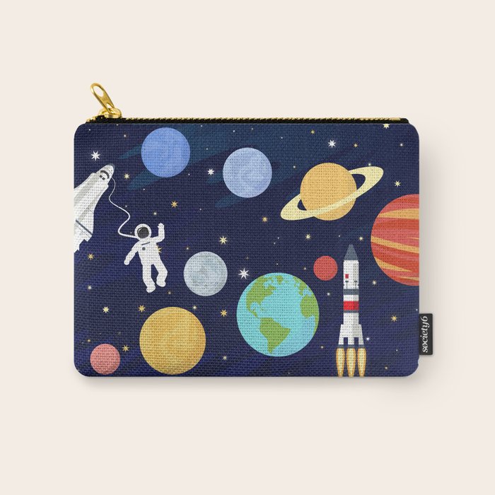 In space Carry All Pouch Gallery Image 1