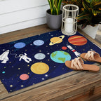 In space Outdoor Rug Gallery Image 2