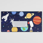 In space Desk Mat Gallery Image 1
