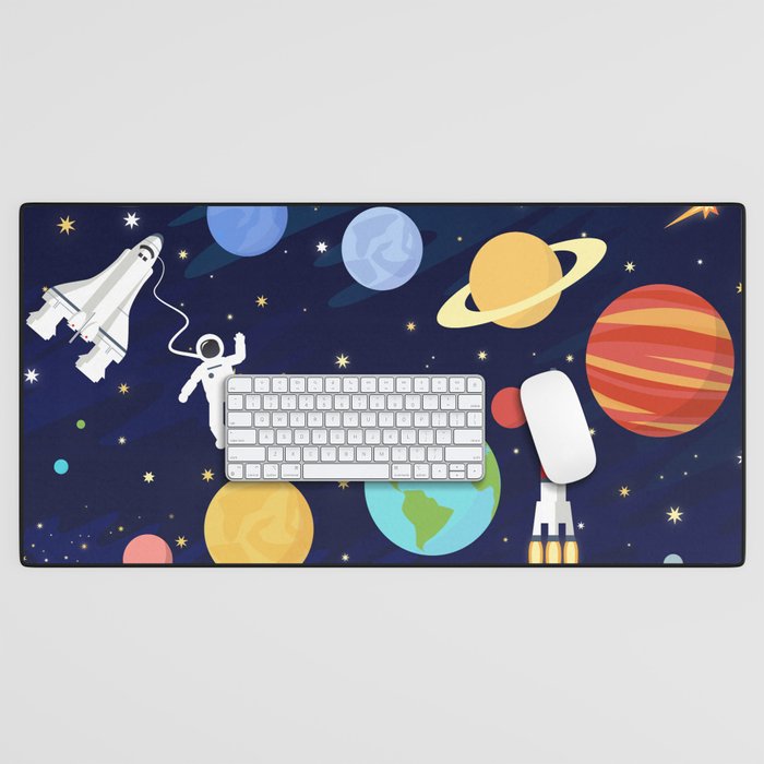 In space Desk Mat Gallery Image 1