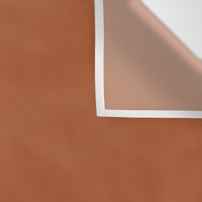 Clay Solid Deep Rich Rust Terracotta Colour Wall Tapestry Gallery Image 3