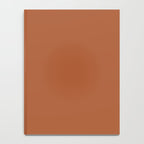 Clay Solid Deep Rich Rust Terracotta Colour Notebook Gallery Image 4