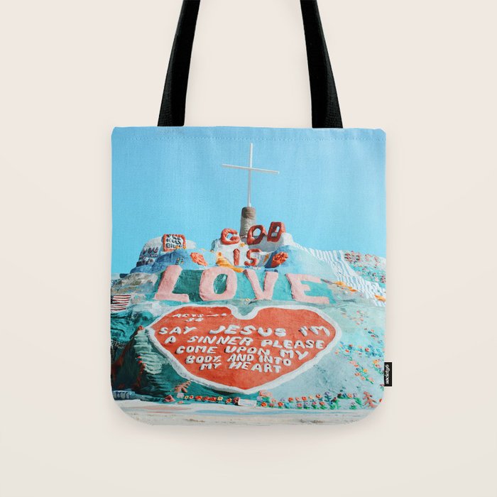 Salvation Mountain Tote Bag Gallery Image 1