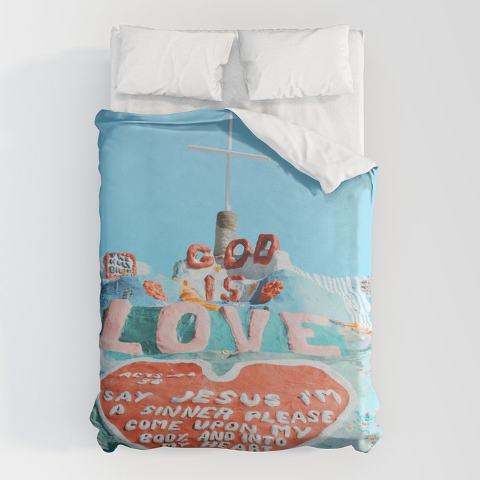 Salvation Mountain Duvet Cover Gallery Image 6