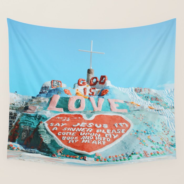 Salvation Mountain Wall Tapestry Gallery Image 4