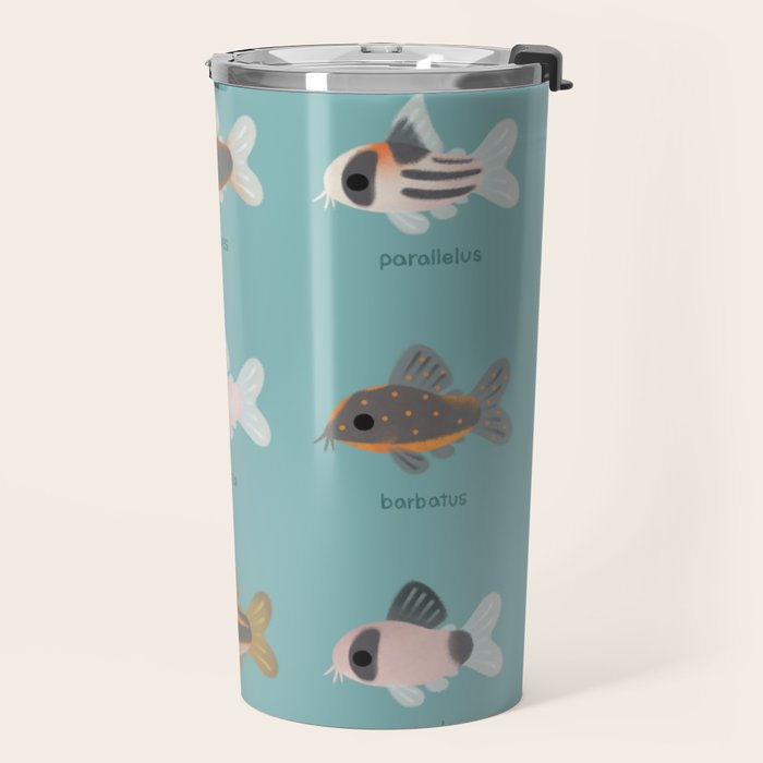 Corydoras! Travel Mug Gallery Image 2