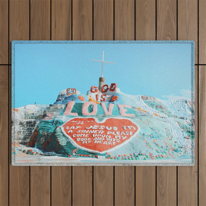 Salvation Mountain Outdoor Rug Gallery Image 1