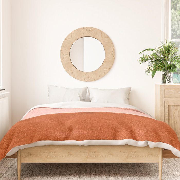 colorfields pink orange Duvet Cover Gallery Image 3