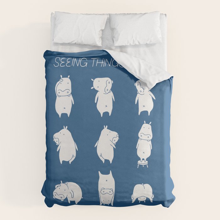 Seeing things from different angles Duvet Cover Gallery Image 1