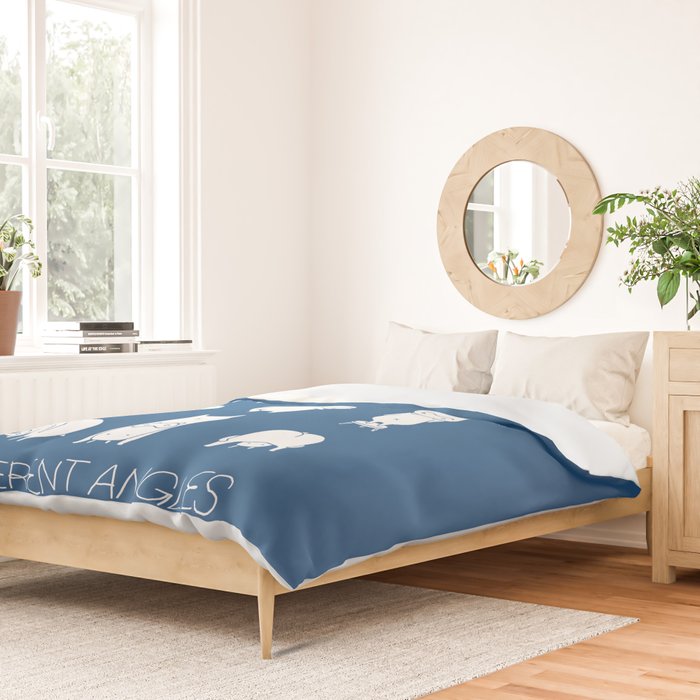 Seeing things from different angles Duvet Cover Gallery Image 2