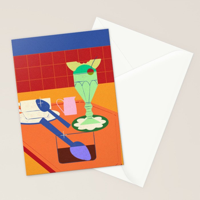 Retro Diner Still Life Stationery Card Gallery Image 2