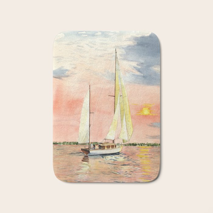 Sea Star Bath Mat Gallery Image 1
