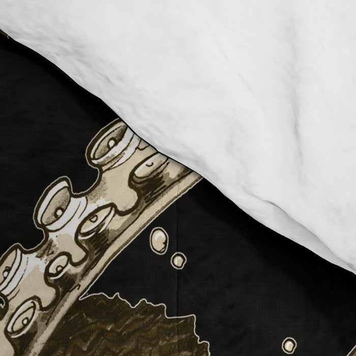 Octopsychedelia Sepia Comforter Gallery Image 4