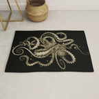 Octopsychedelia Sepia Rug Gallery Image 1