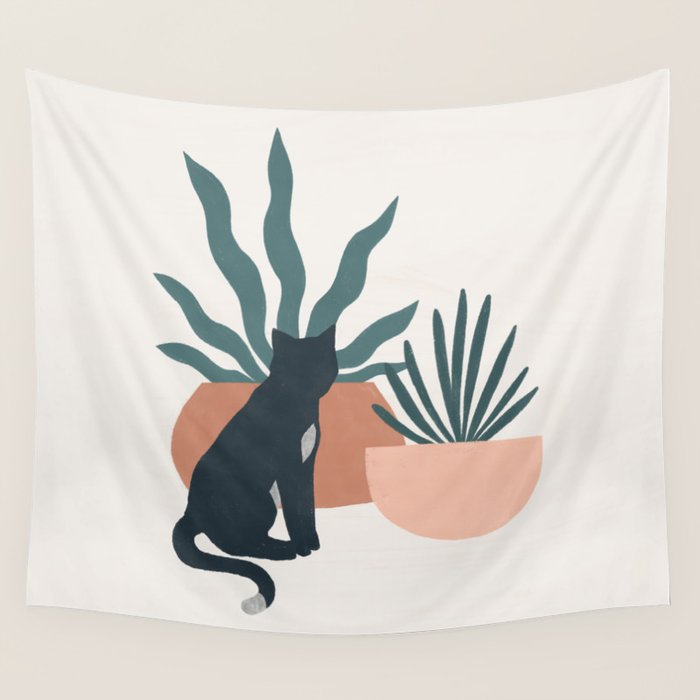 flora and fauna Wall Tapestry Gallery Image 4