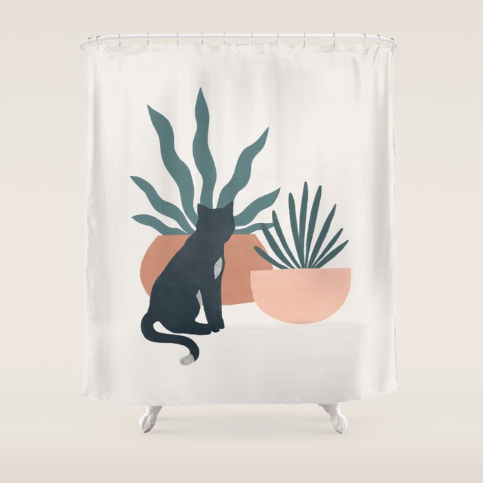 flora and fauna Shower Curtain Gallery Image 1