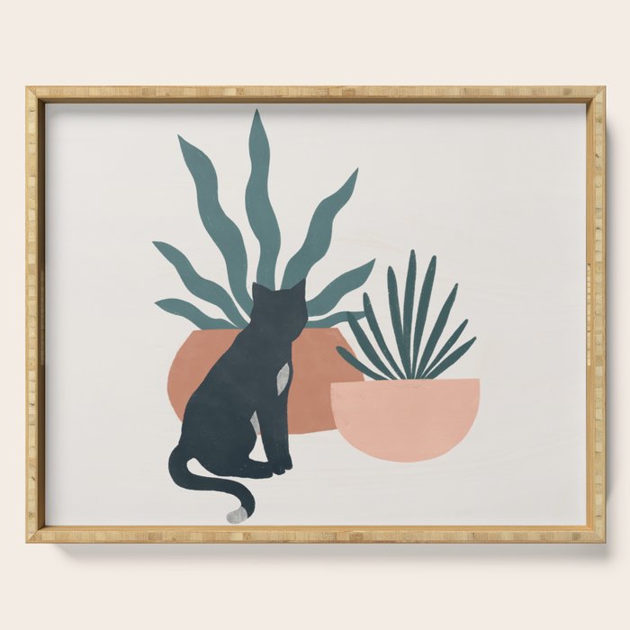 flora and fauna Serving Tray Gallery Image 1