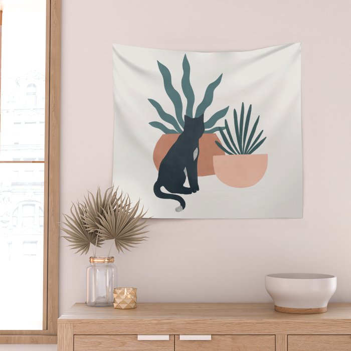 flora and fauna Wall Tapestry Gallery Image 2