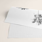 Minimal Black and White Palm Trees Wrapping Paper Gallery Image 2