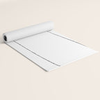 Minimal Black and White Palm Trees Yoga Mat Gallery Image 2