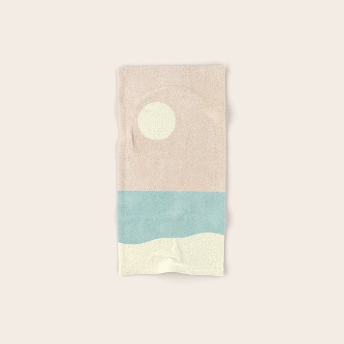 LANDSHAPES / Beach - Day Bath Towel Gallery Image 1